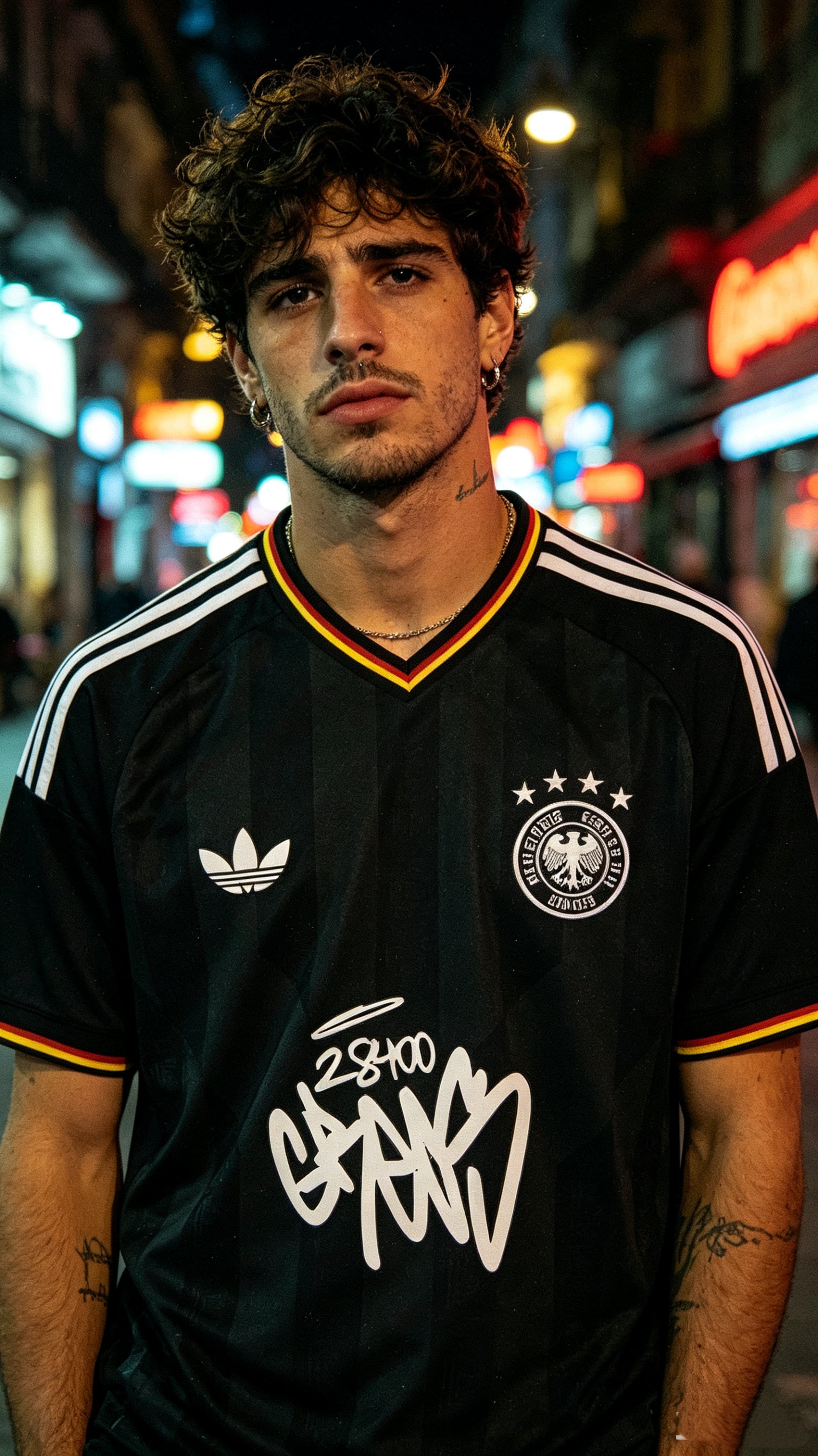 Camiseta Alemania x Grecas