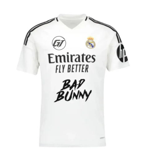Camiseta Bad Bunny x Real Madrid