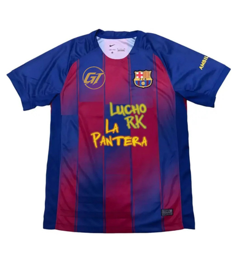 Camiseta FC Barcelona x La Pantera y Lucho