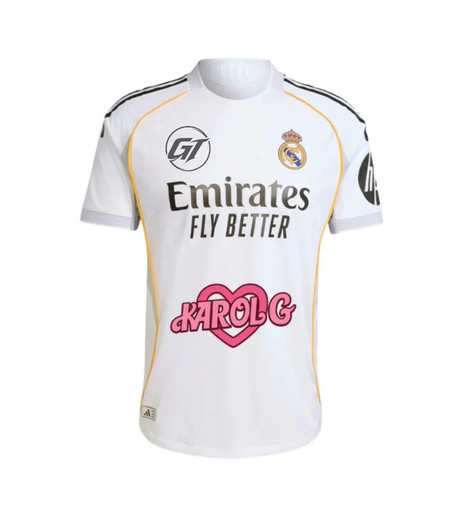 Camiseta Karol G x Real Madrid