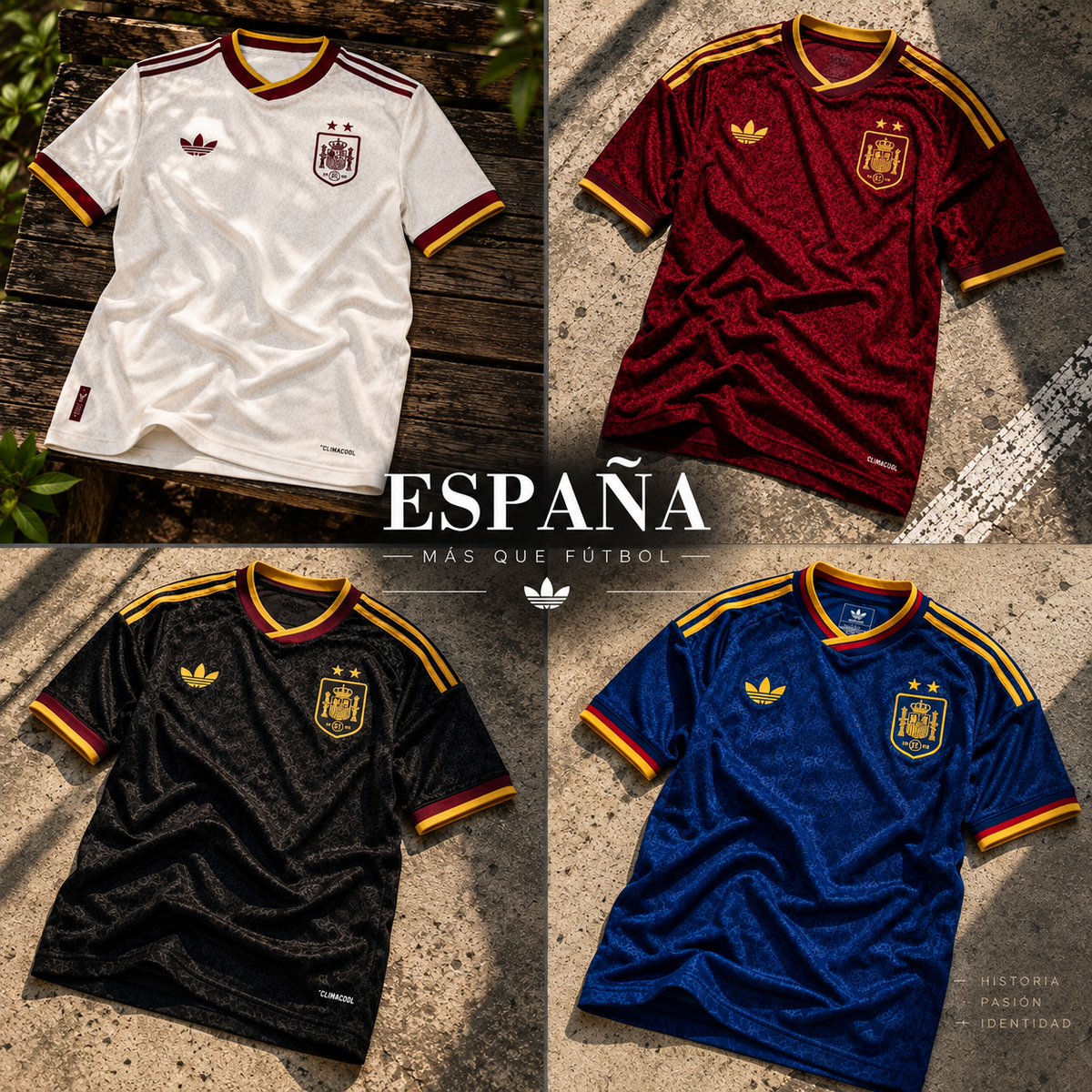 CAMISETA ESPAÑA 2 ESTRELLAS