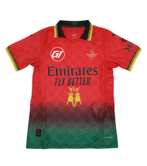 Camiseta Bryant Myers x AC Milan