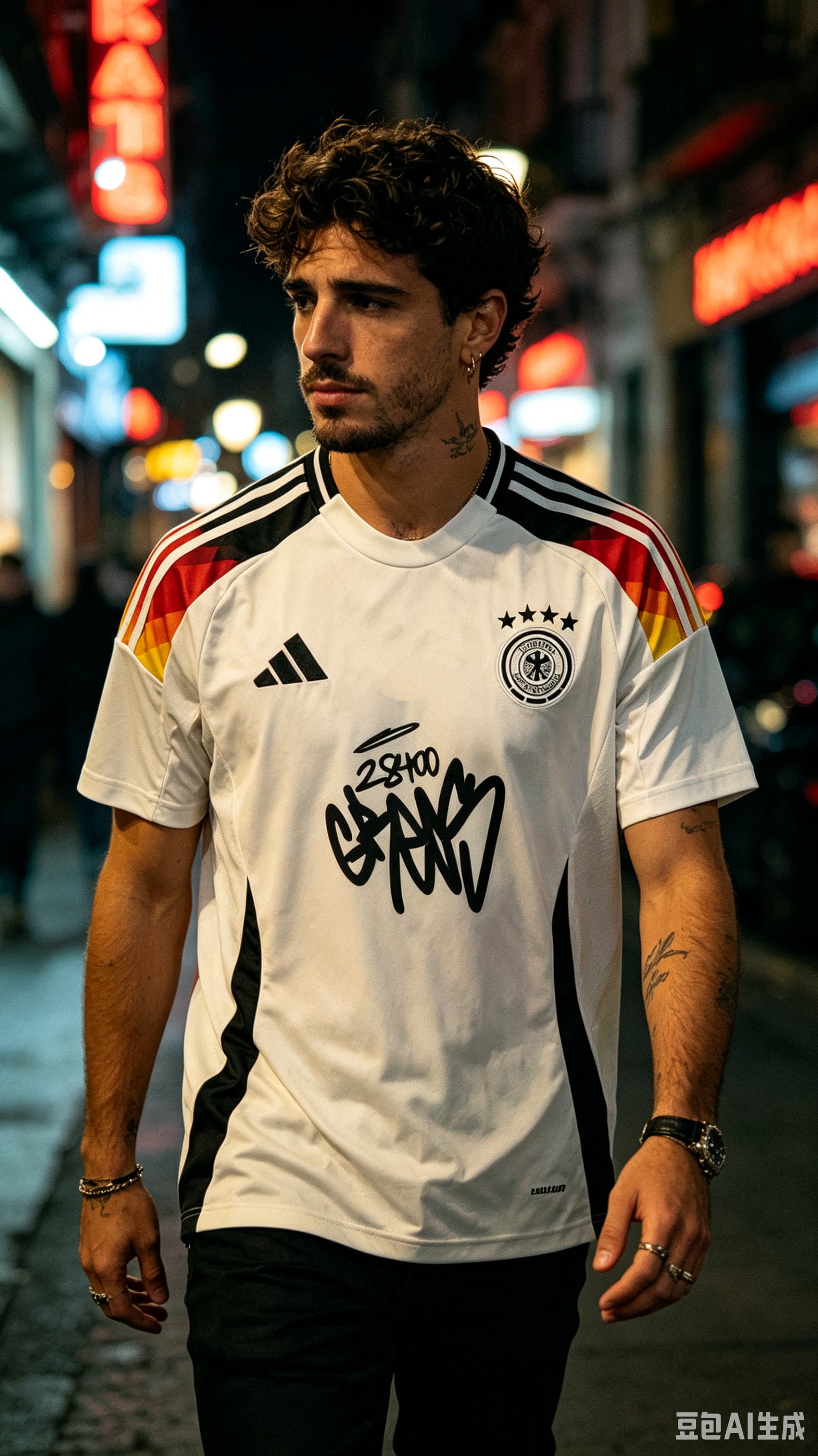 Camiseta Alemania x Grecas