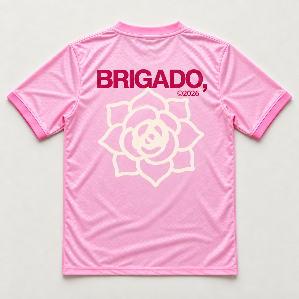 CAMISETA DELLA NEW ROSA