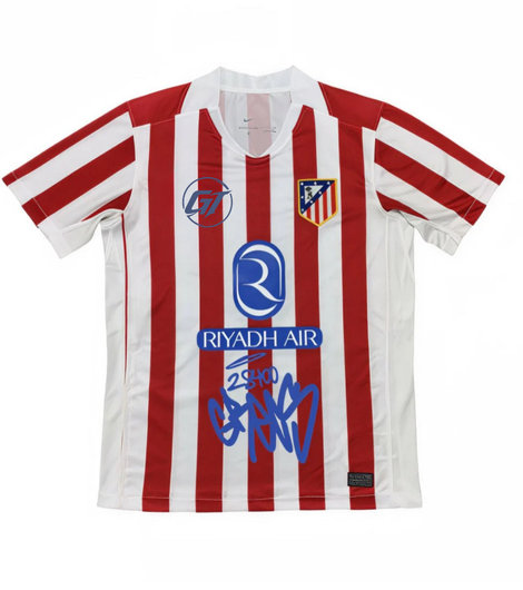 Camiseta Grecas x Atlético de Madrid