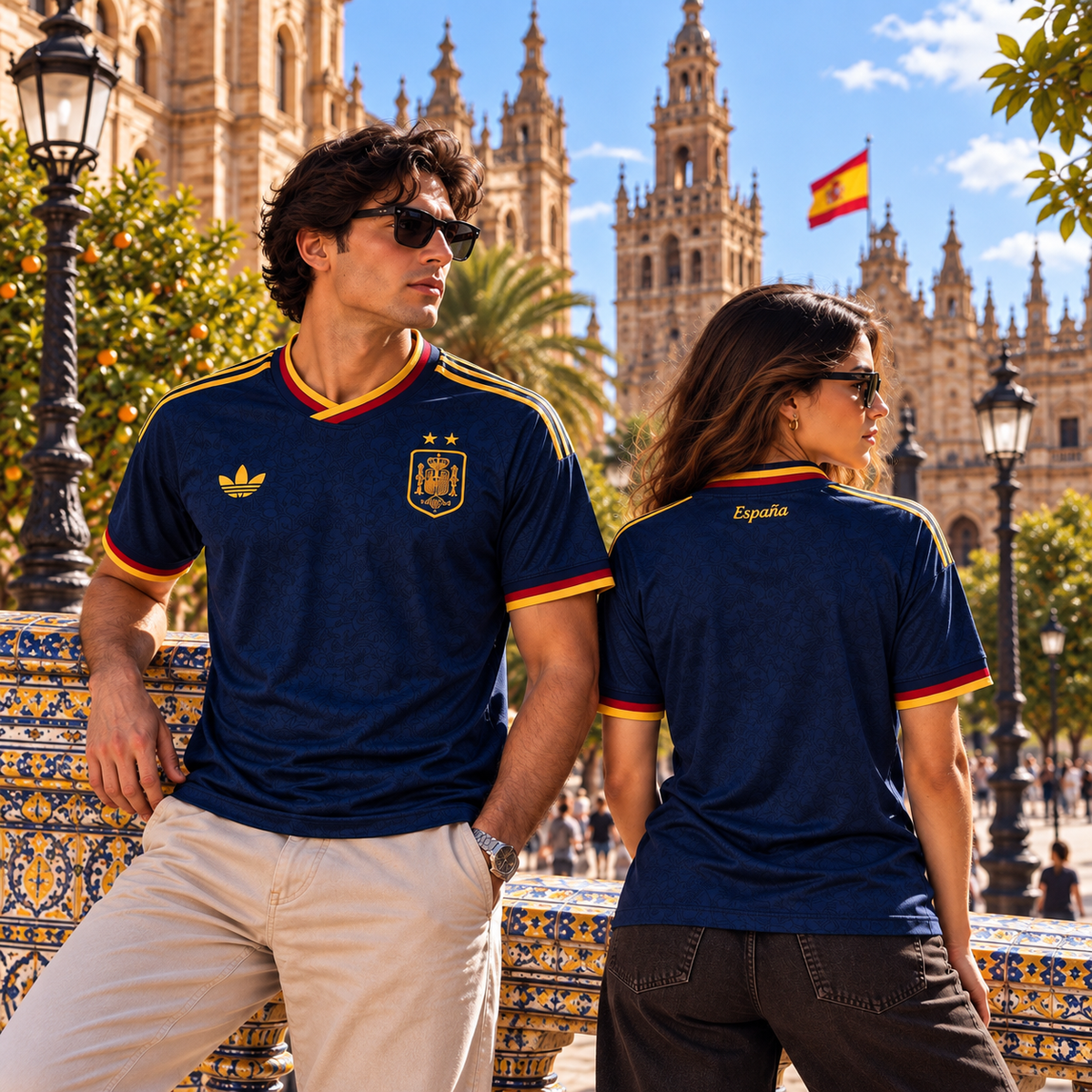 CAMISETA ESPAÑA 2 ESTRELLAS