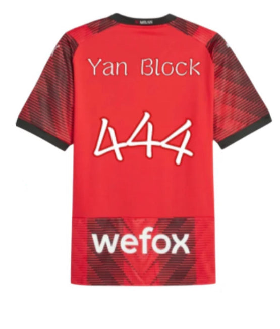Camiseta Yan Block x AC Milán