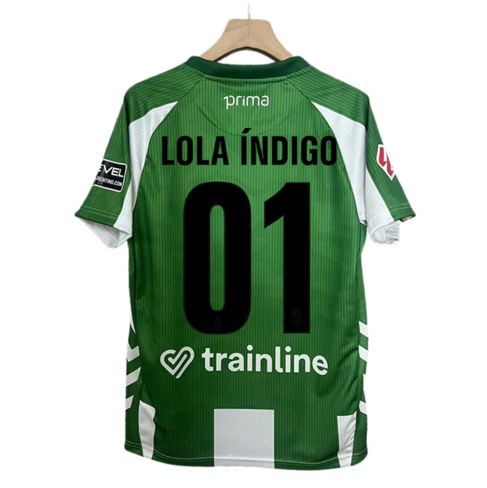 Camiseta Lola Indigo x Real Betis