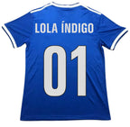 Camiseta Lola índigo x Real Madrid