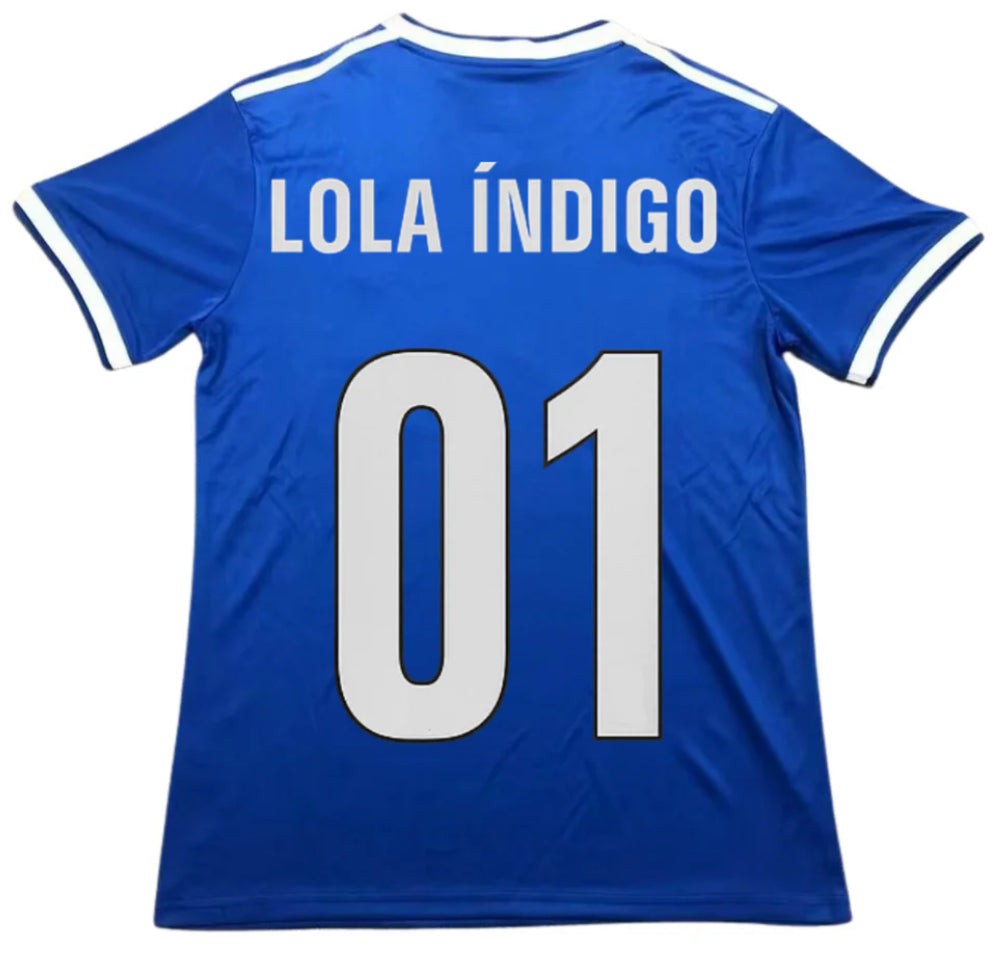 Camiseta Lola índigo x Real Madrid