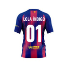 Camiseta Lola Índigo x FC Barcelona